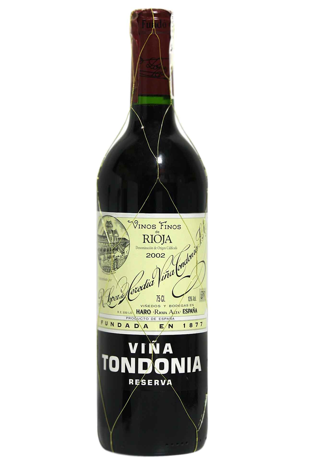 Aged red wine Viña Tondonia