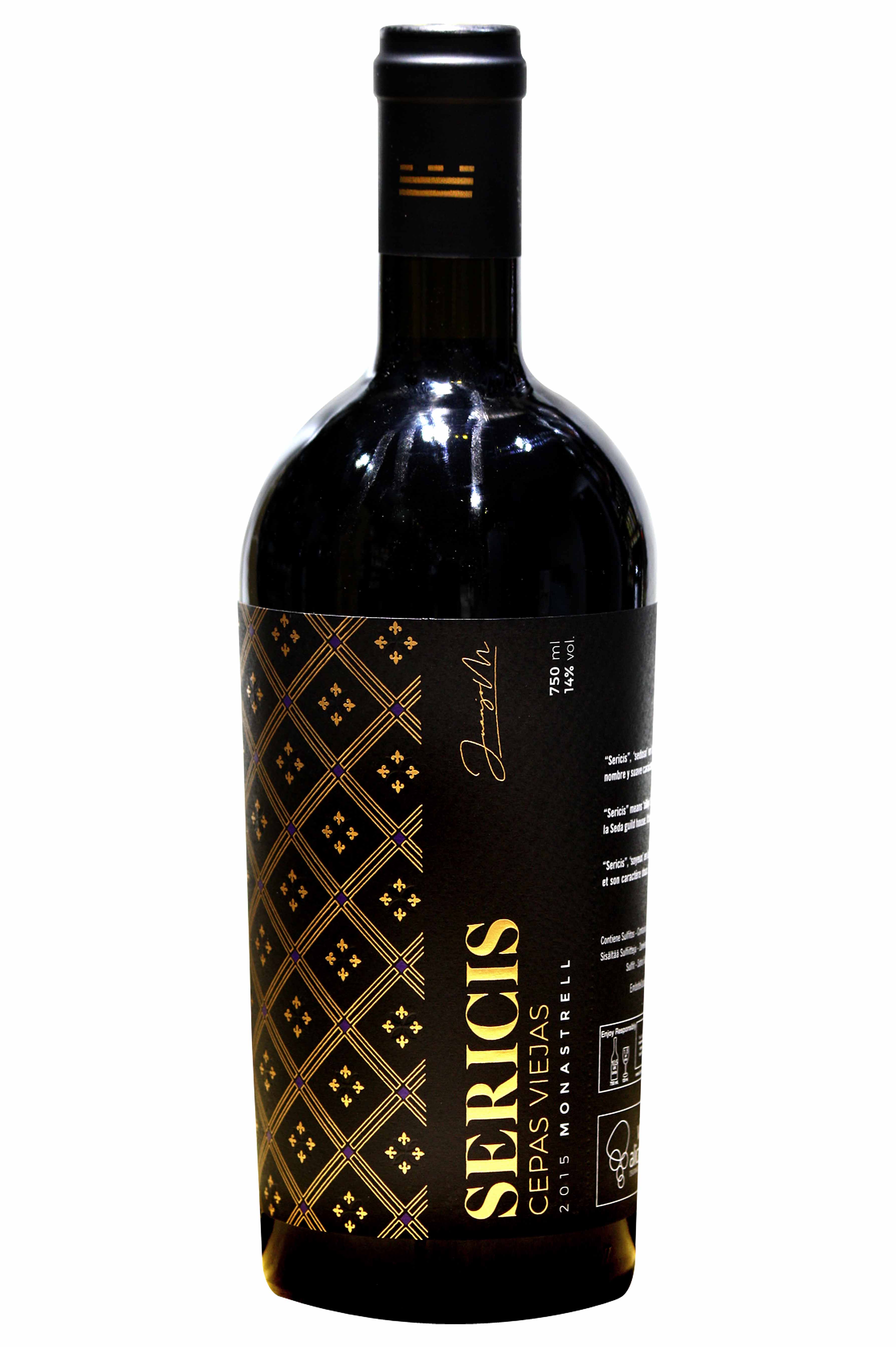 Sericis monastrell red wine