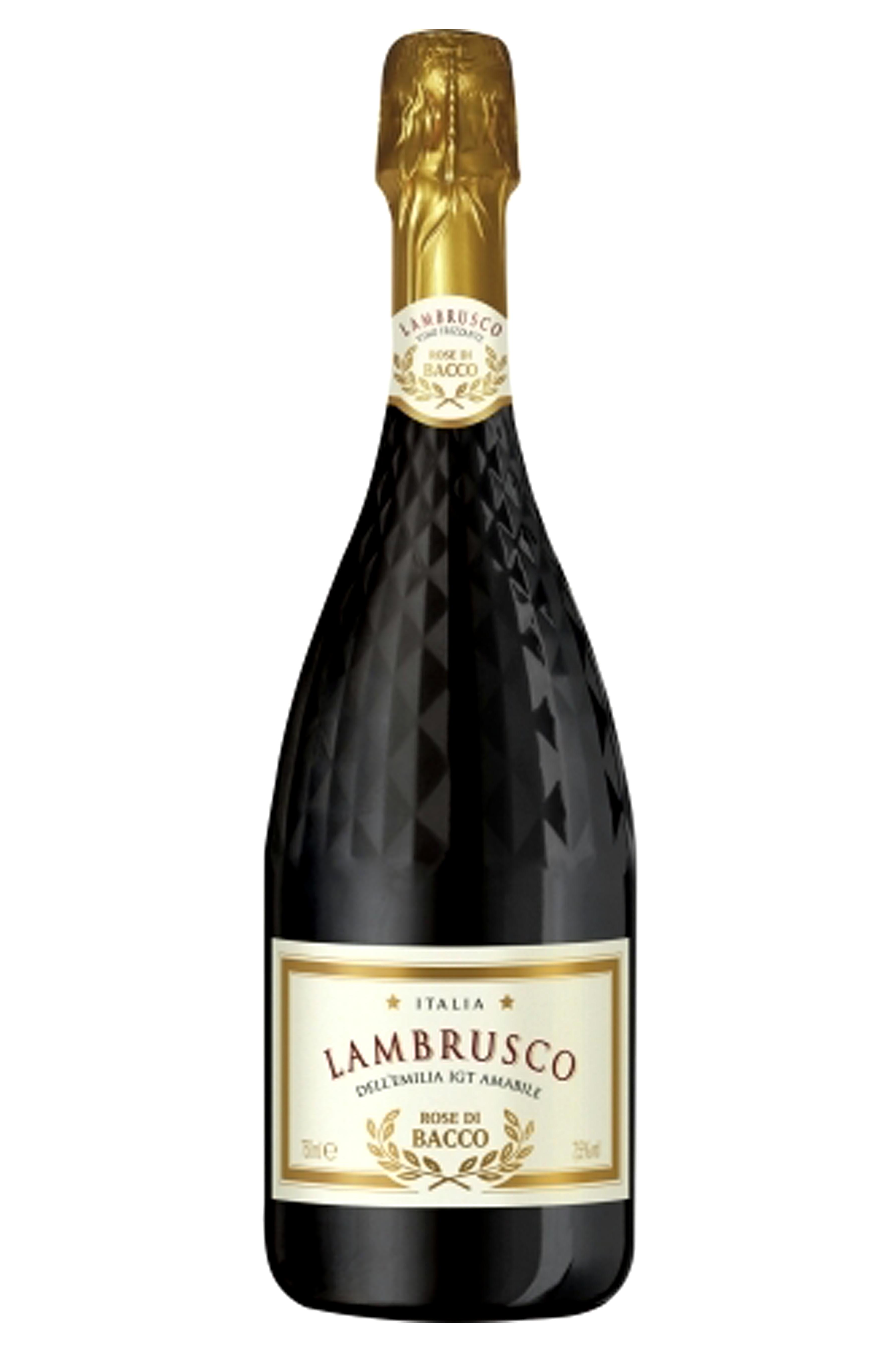 Lambrusco rosso wine