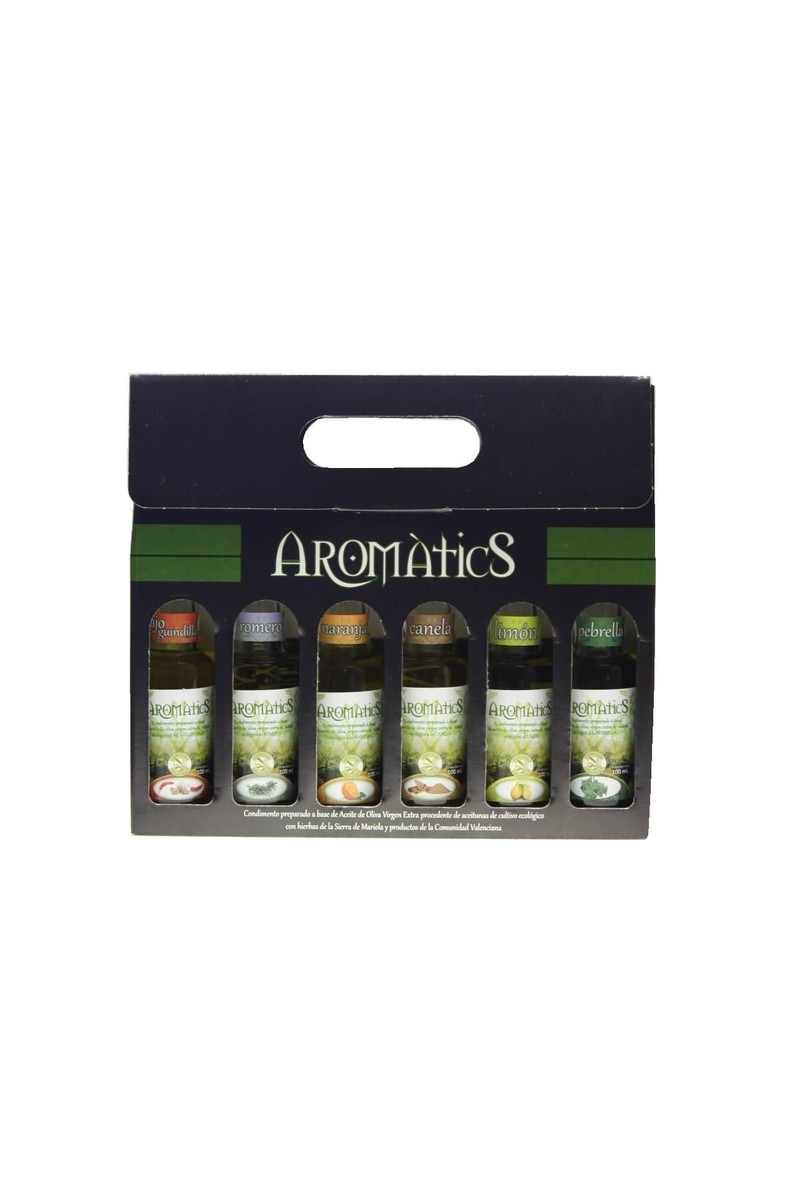 Aromatics Y0005-Pack of six flavoured oils