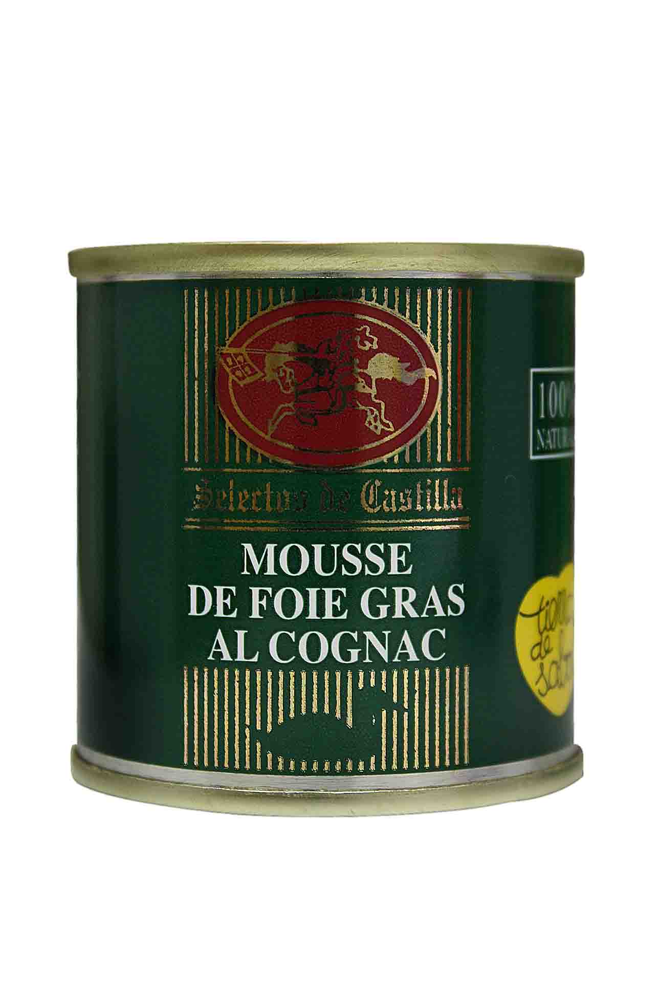 Mousse foie grass con coñac