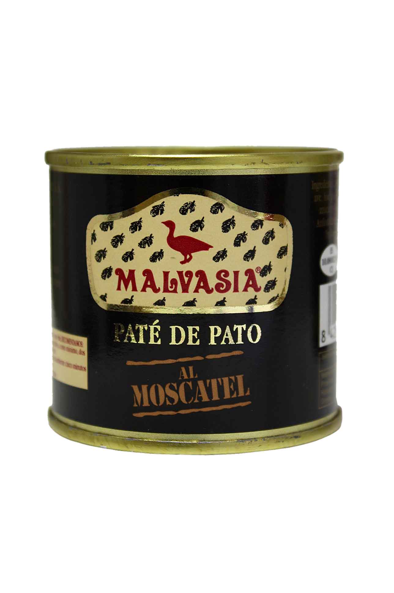 Malvasia PM20-Duck with muscatel wine pate