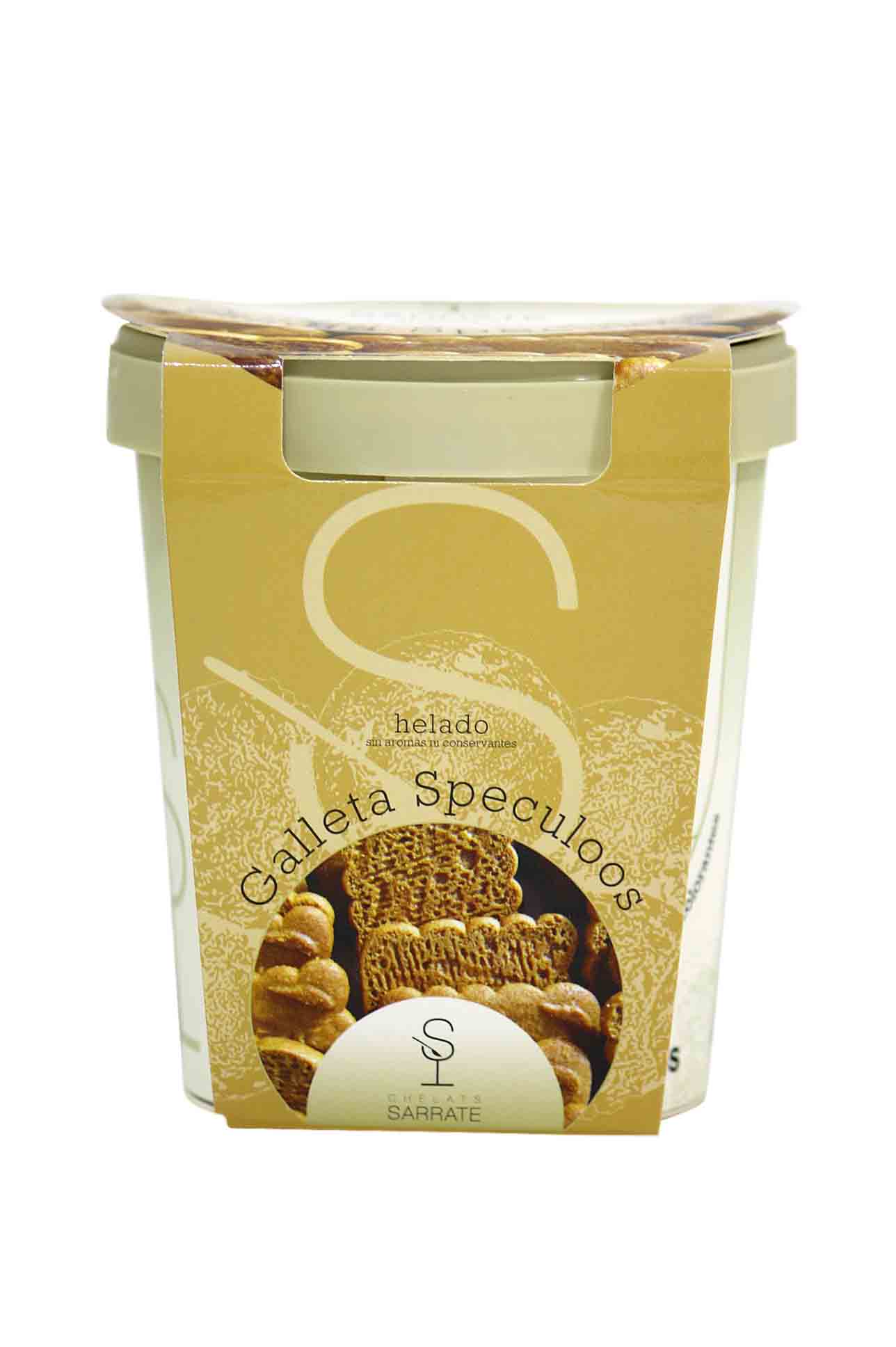 Speculoos biscuit ice cream