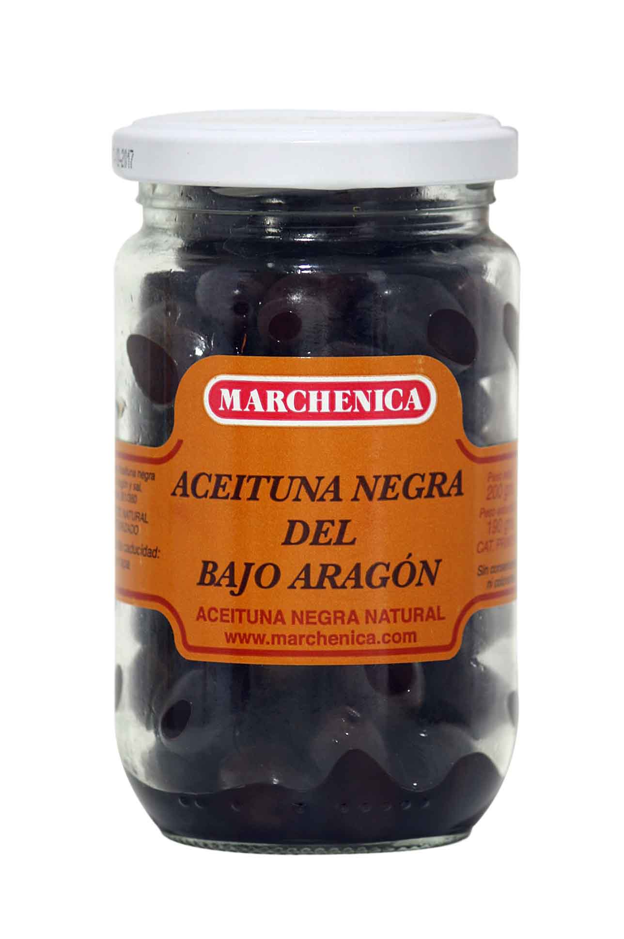 Aceituna Negra Aragón Marchenica