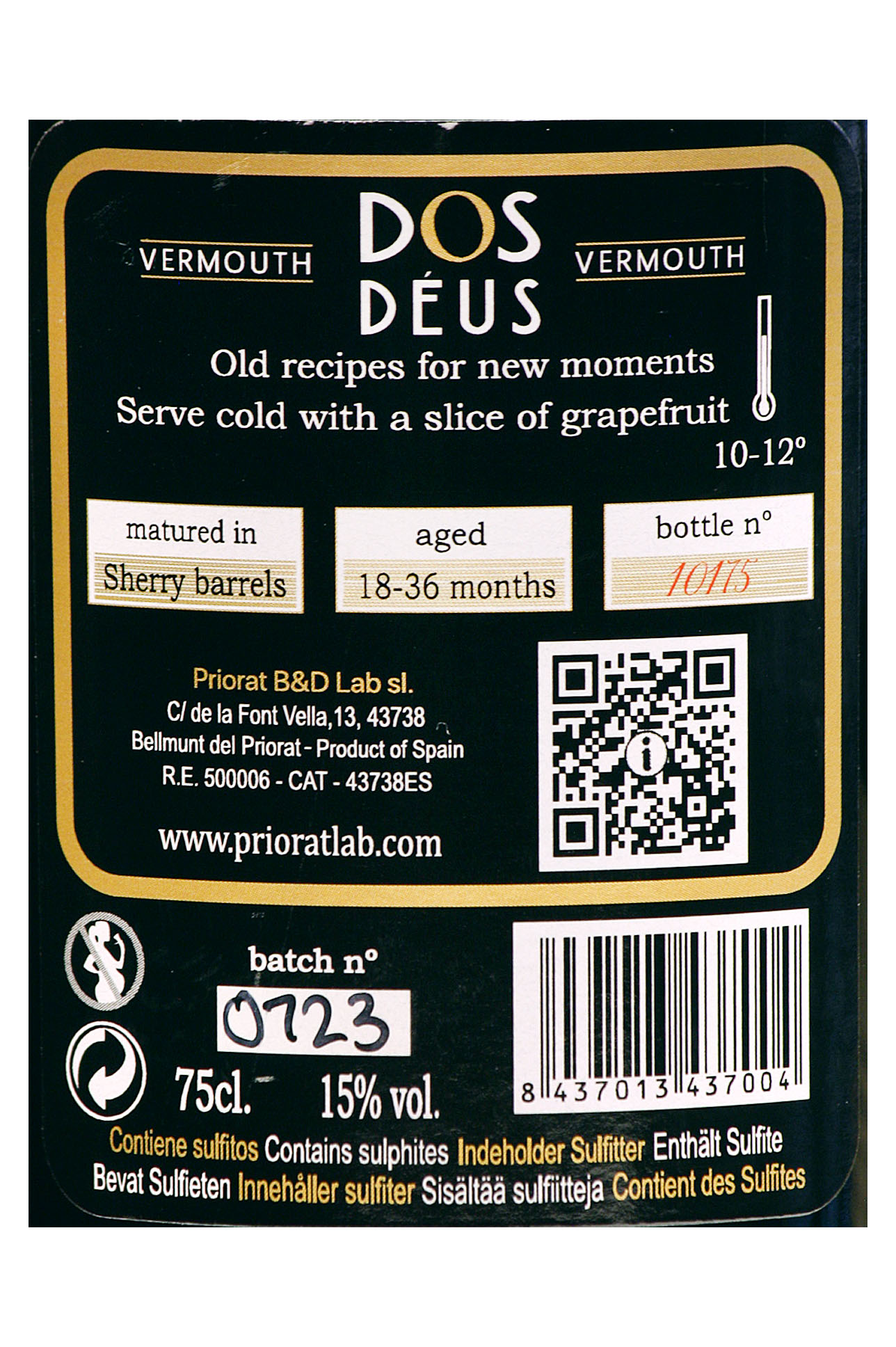 BB47: Dos deus vermouth 