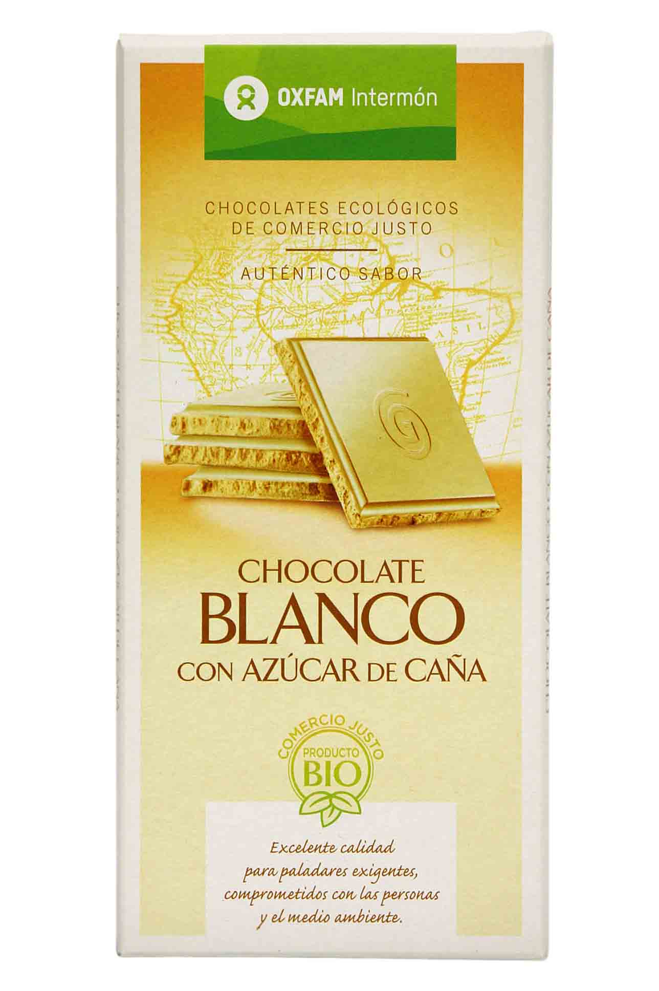 Chocolate Blanco Con Caña De Azúcar Oxfam intermon