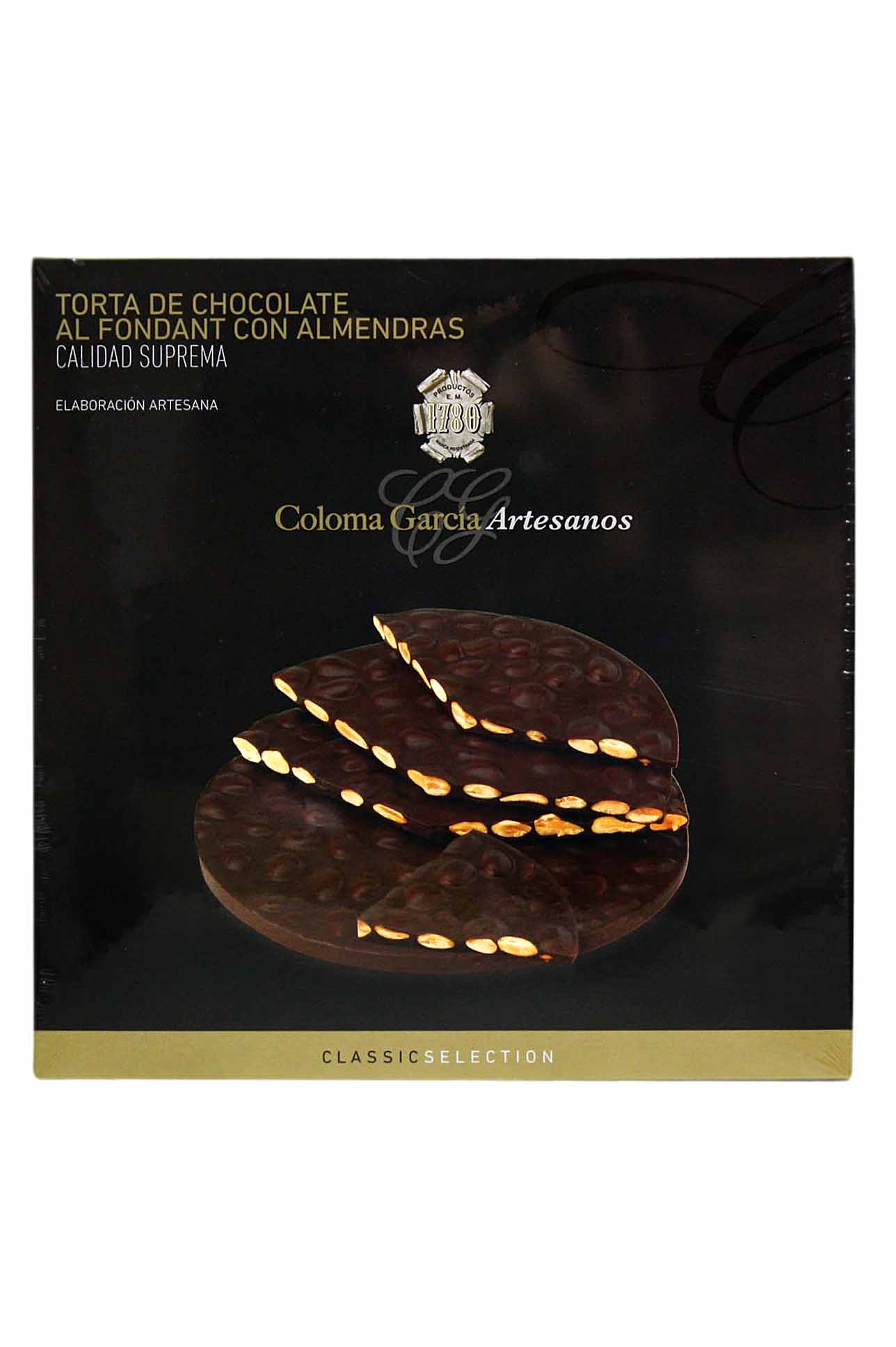Torta De Chocolate Al Fondant Con Almendras Coloma García Artesanos