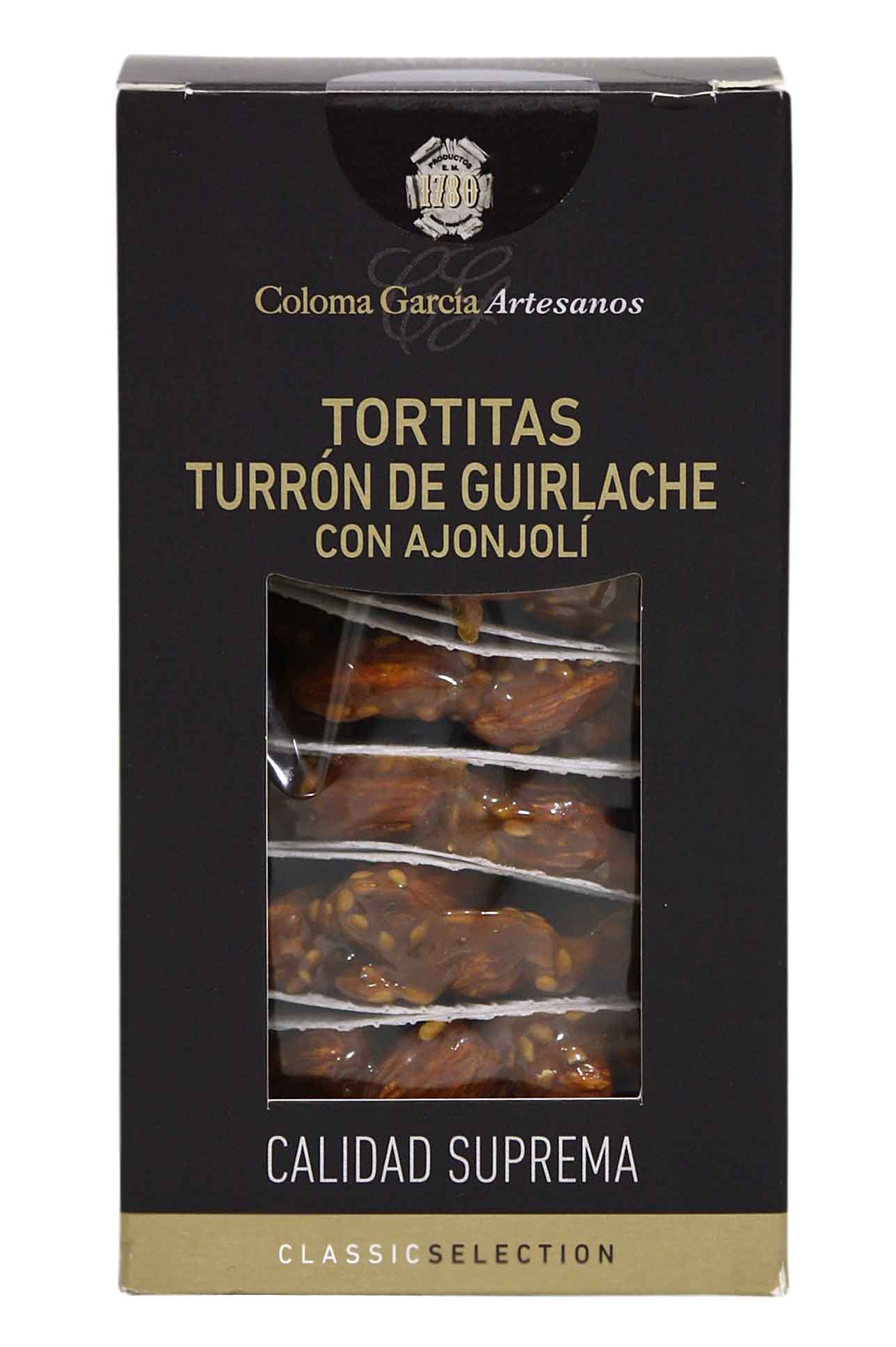 Tortitas De Turrón Guirlache Coloma García Artesanos