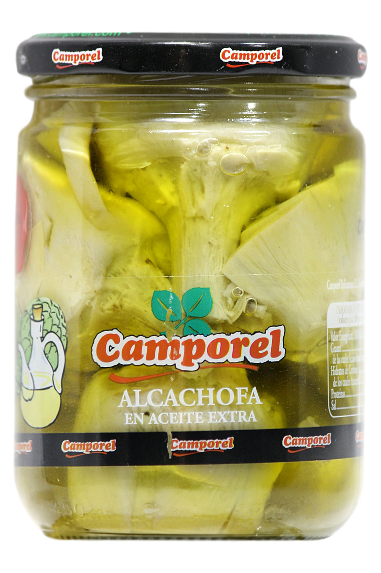 Alcachofa confitada en aceite