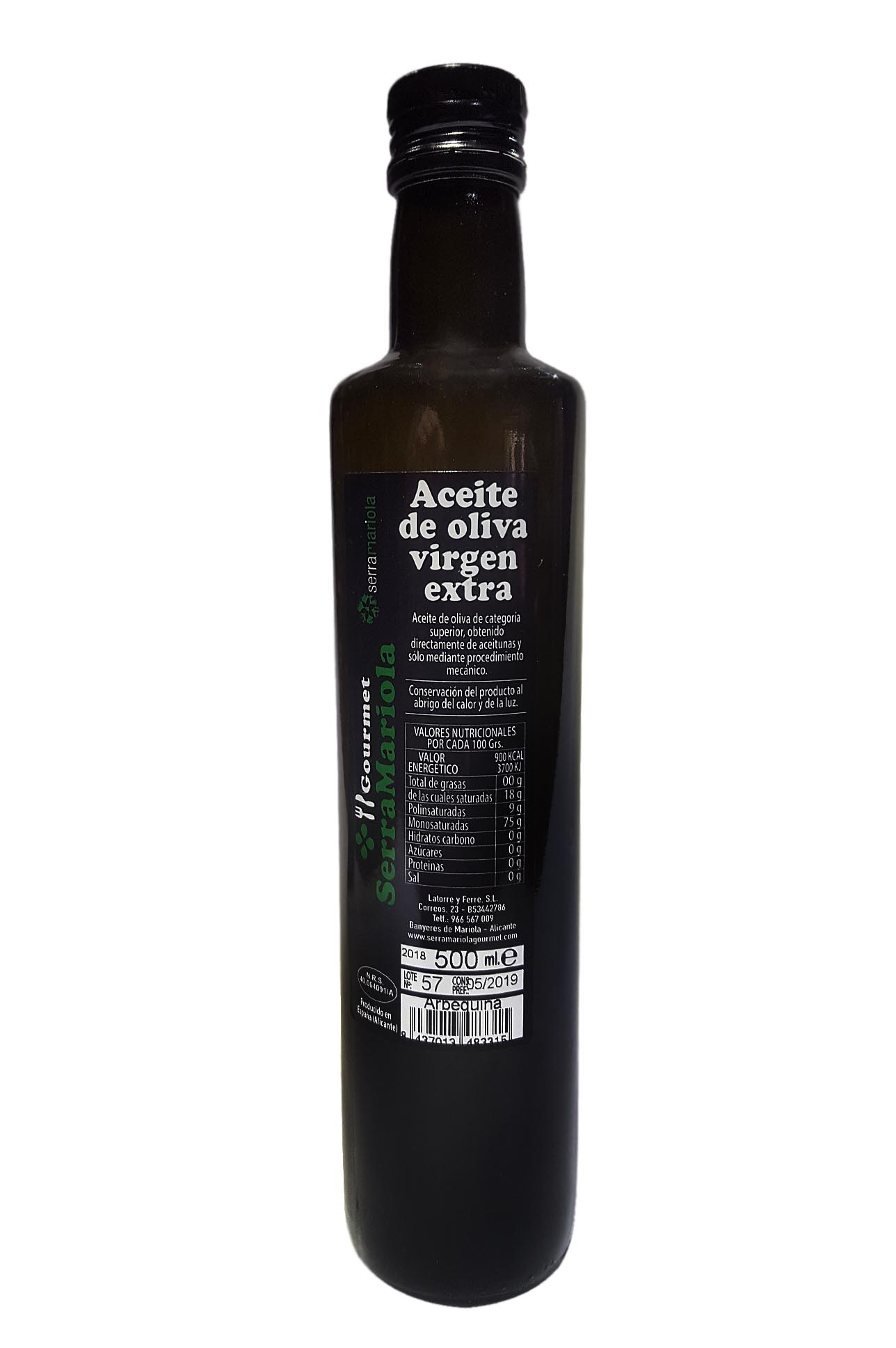 Sierra mariola olive oil