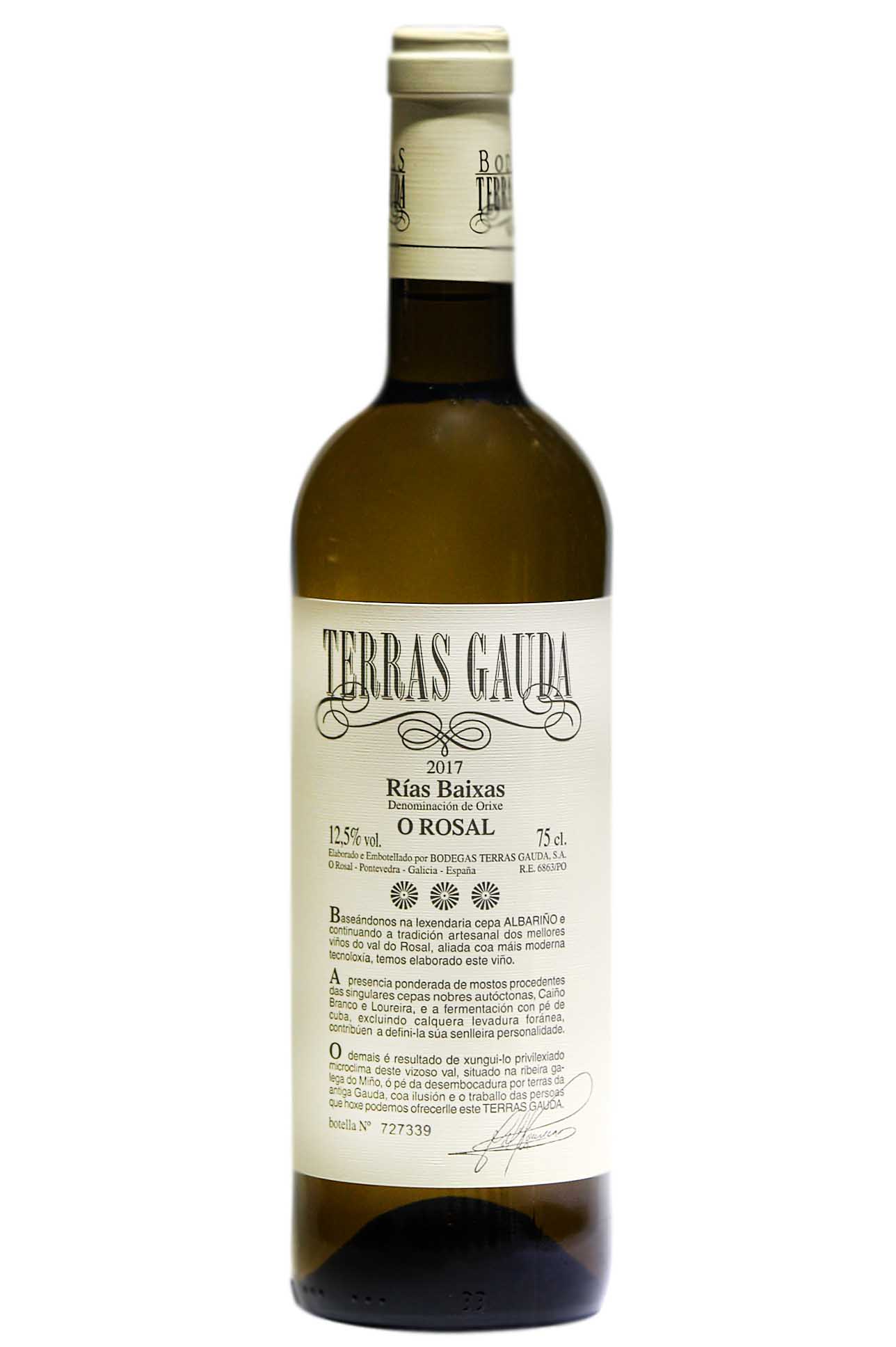 Terras gauda white wine