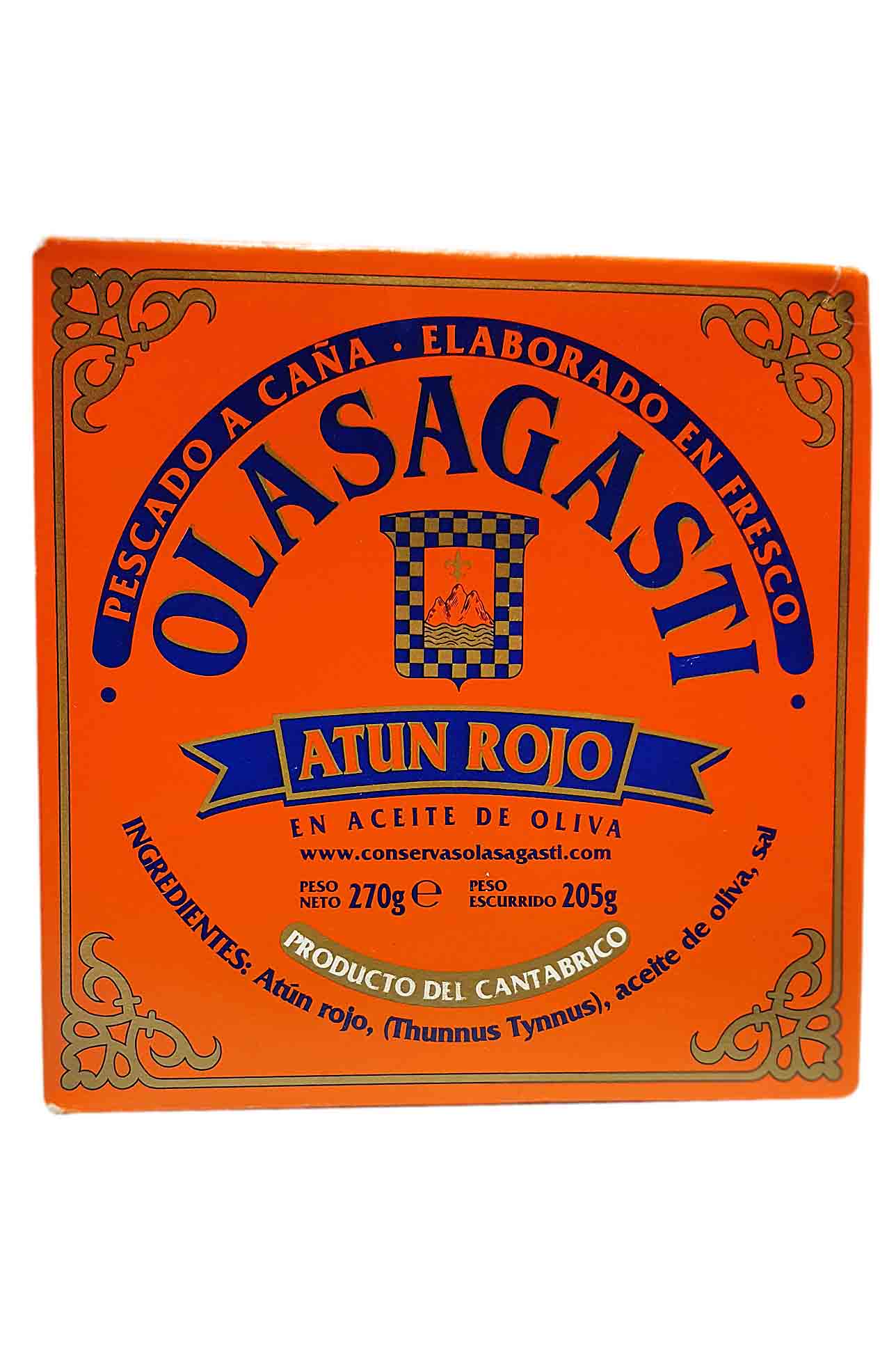 Olasagasti CP72-Tunna red in olive oil