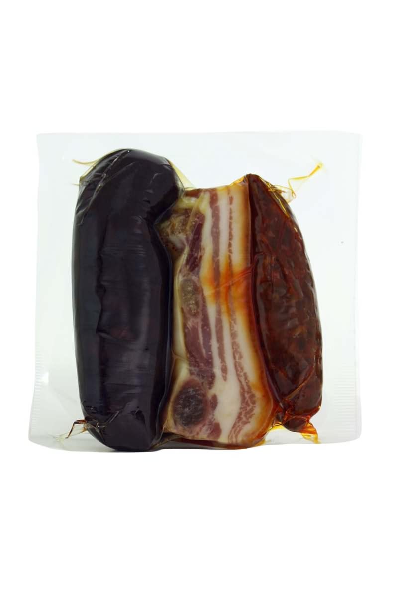 Asturian mixed sausages